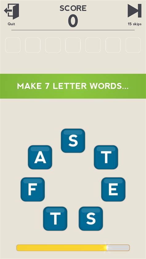 wordtips/unscramble|7 letter word using these letters.